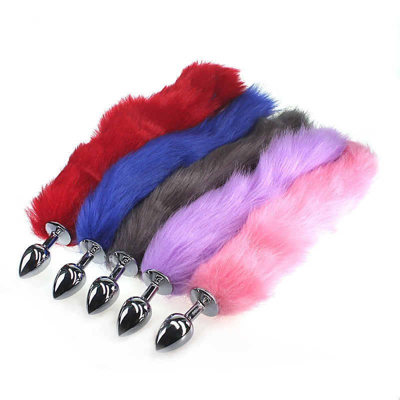 Premium Faux Fox Tail Butt Plug by BDStyle - Butt Plugs