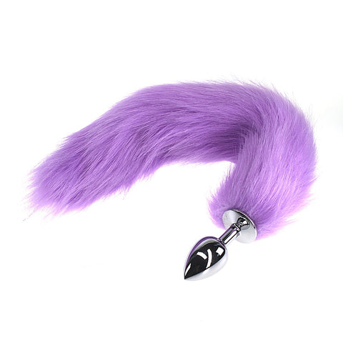 Premium Faux Fox Tail Butt Plug by BDStyle - Butt Plugs