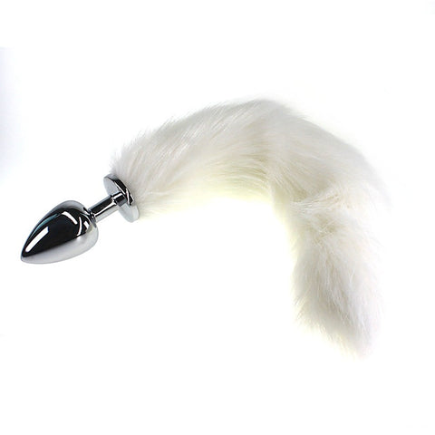 Premium Faux Fox Tail Butt Plug by BDStyle - Butt Plugs