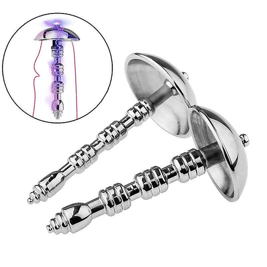 Electric Shock Penis Plug With Cover by BDStyle - Penis Plugs