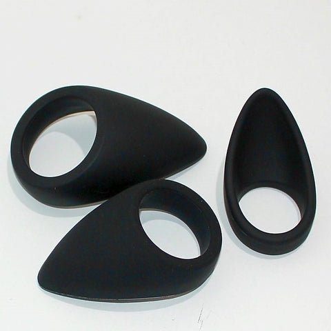 Premium Silicone Tear Drop Cock Ring by BDStyle - Cock Rings