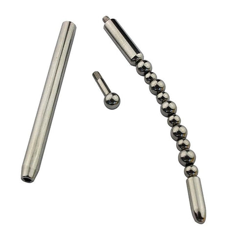 Double Ended Flexible Balls Penis Plug by BDStyle - Penis Plugs