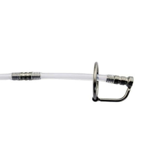 Dual Tube Urethral Stimulator with Glans Ring by BDStyle - Penis Plugs