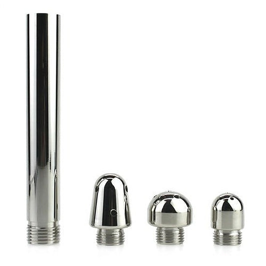 Shower Enema Water Nozzle 3 Style Plug Head by BDStyle - Enemas and Douches