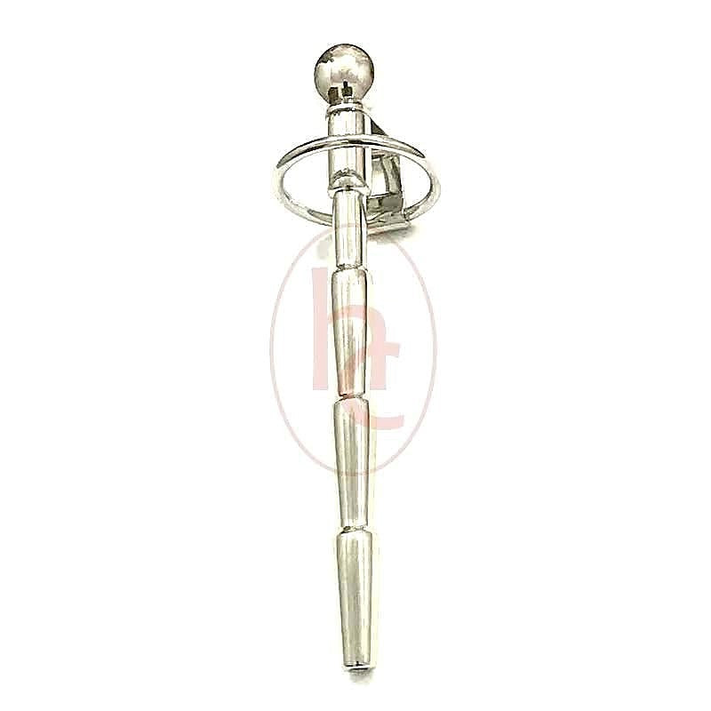 Fortified Hollow Penis Plug With Cum Stopper by BDStyle - Penis Plugs