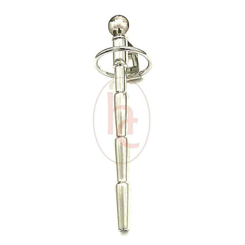 Fortified Hollow Penis Plug With Cum Stopper by BDStyle - Penis Plugs