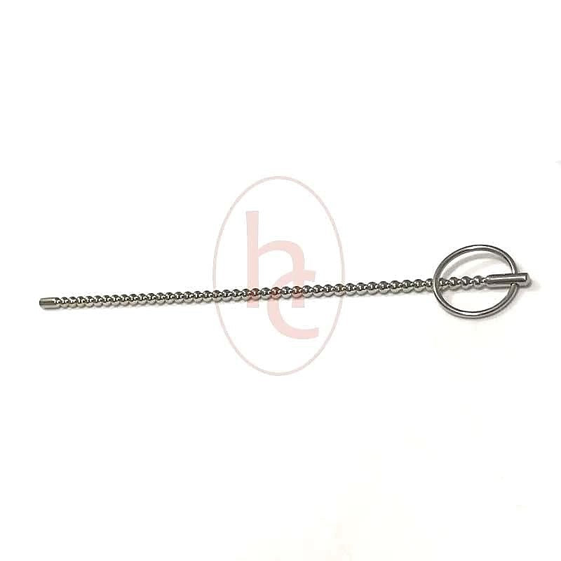 Long Shanks Beaded Urethral Sound by BDStyle - Penis Plugs