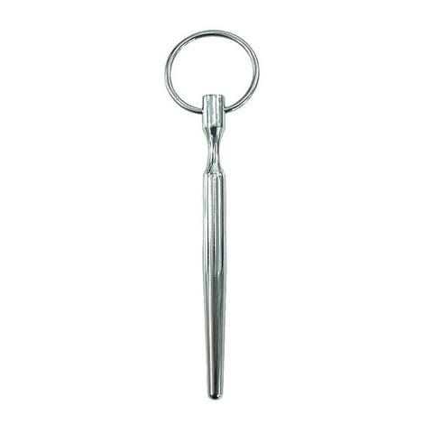 Urethral Stretching Solid Penis Plug With Glans Ring - Penis Plugs