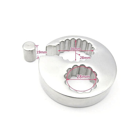 Groove Cock Ball Chastity Device by BDStyle - Male Chastity