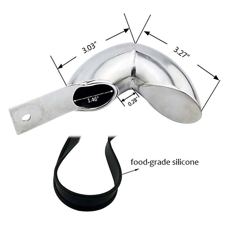 Outer Limits Stainless Steel Male Chastity Belt by BDStyle - Male Chastity