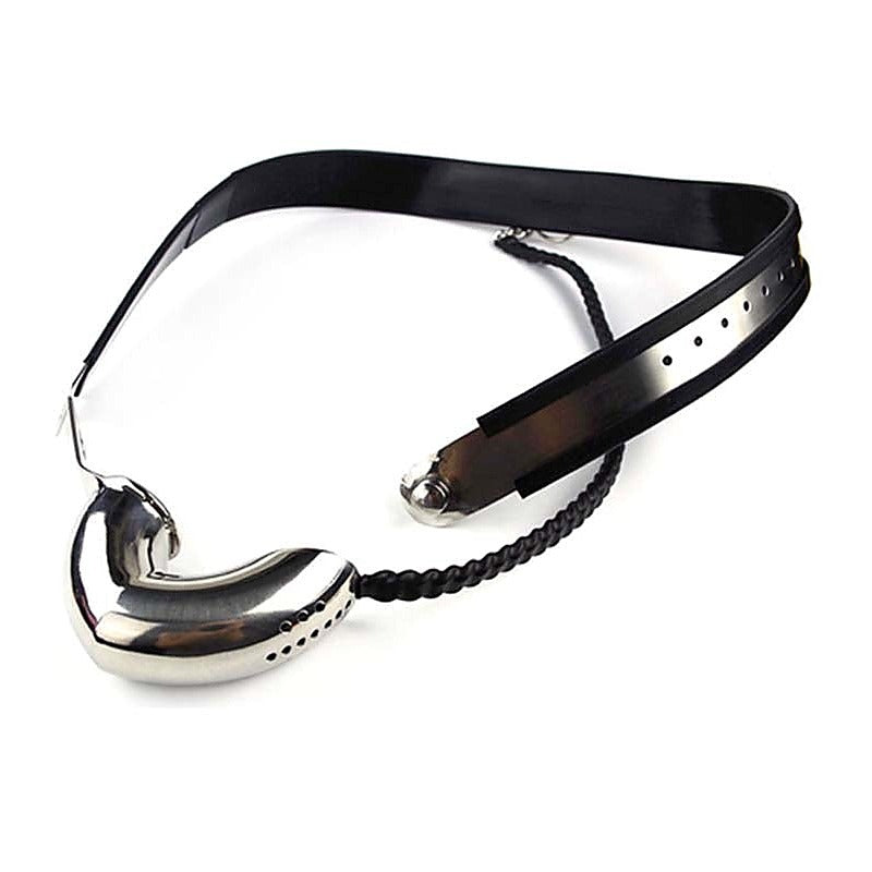 Outer Limits Stainless Steel Male Chastity Belt by BDStyle - Male Chastity