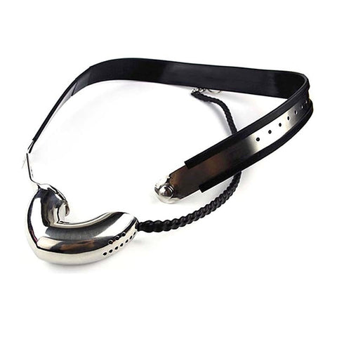 Outer Limits Stainless Steel Male Chastity Belt by BDStyle - Male Chastity
