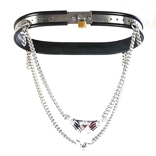 Y Covert Palms Female Chastity Device by BDStyle - Male Chastity