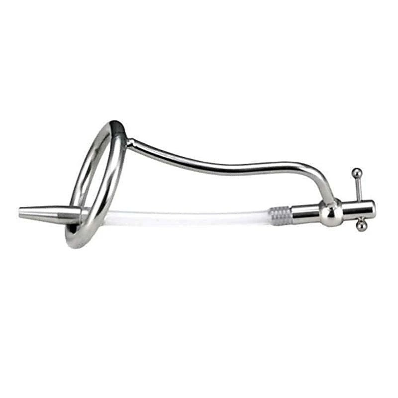 Premium Stainless Steel Chastity Bar by BDStyle - Male Chastity