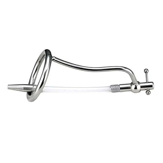 Chastity Bar with Adjustable Catheter by BDStyle - Male Chastity
