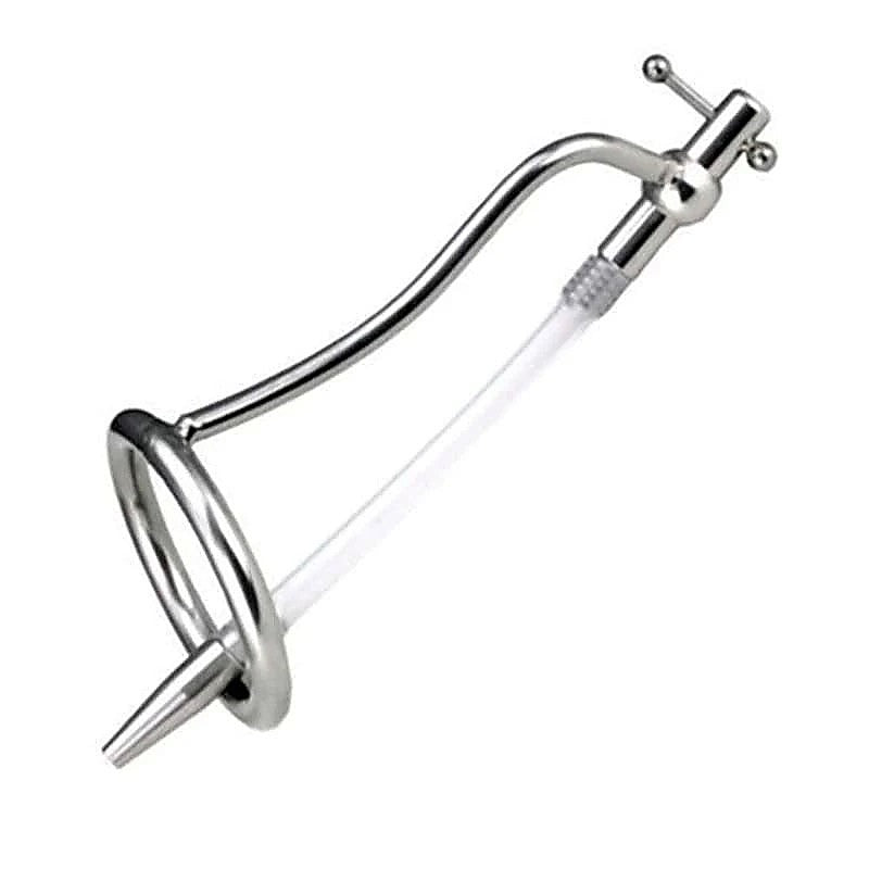 Premium Stainless Steel Chastity Bar by BDStyle - Male Chastity
