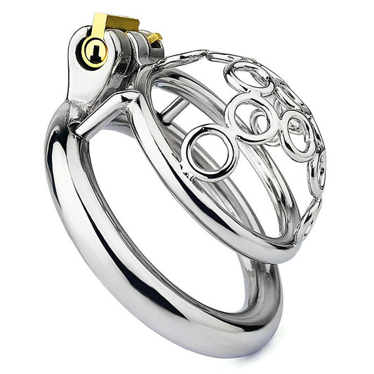 Points of Intrigue Locking Penis Chastity by BDStyle - Male Chastity