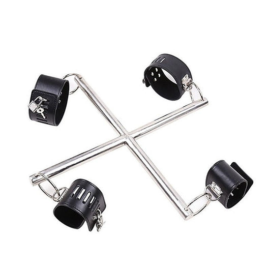 4 Way Leather Bondage Restraint by BDStyle - Spreaders and Hangers