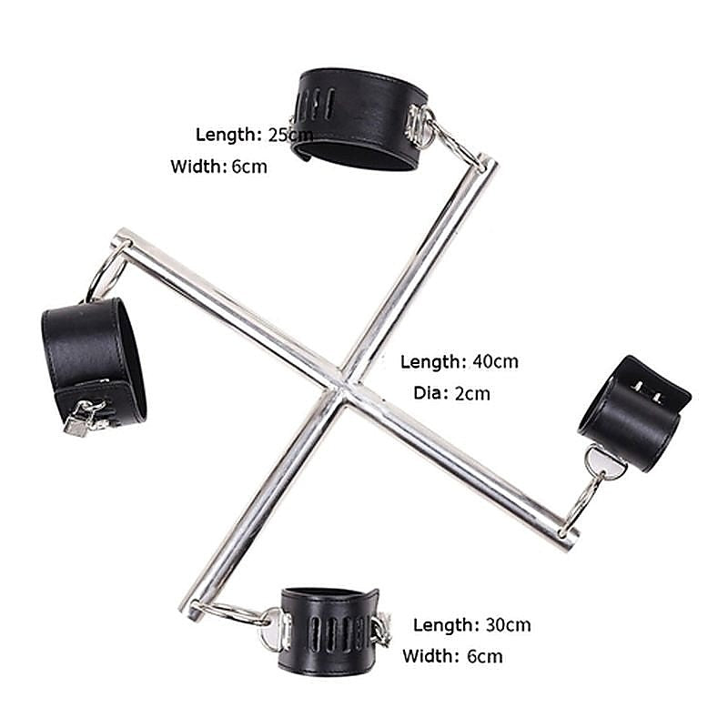4 Way Bondage Restraint by BDStyle - Spreaders and Hangers