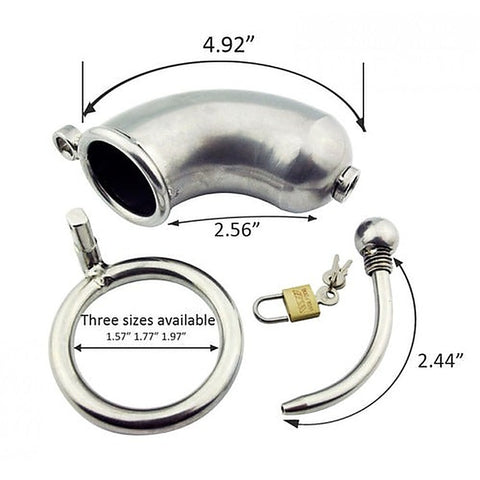 Professional Tin Man Cock Cage by BDStyle - Male Chastity