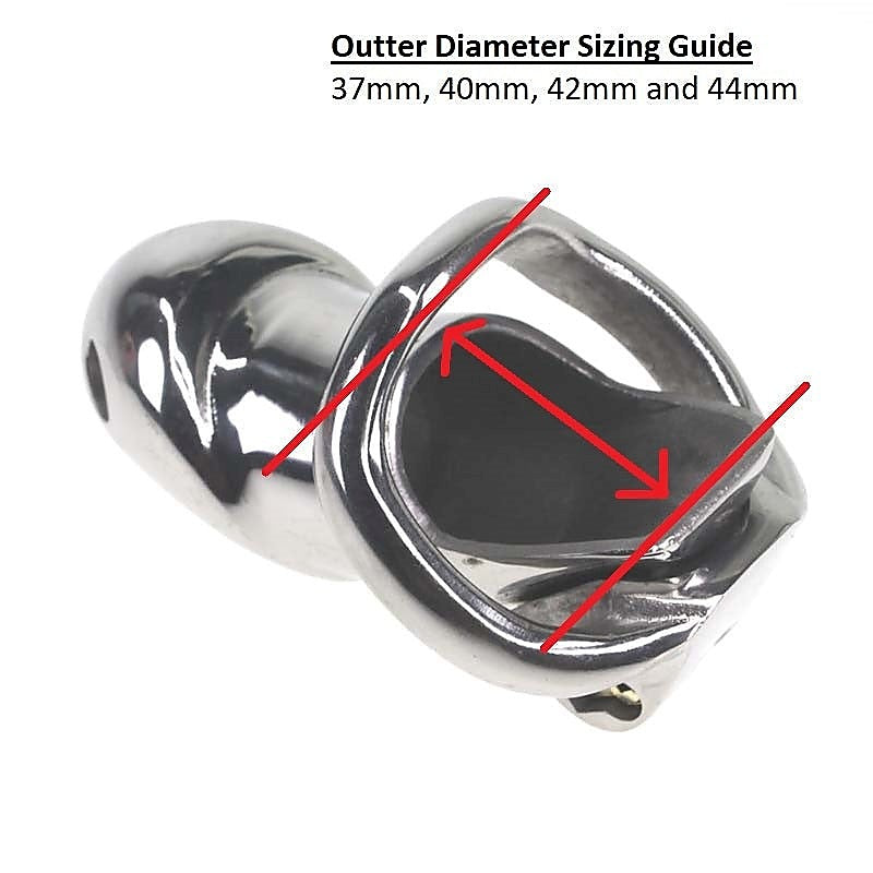 Premium Sensual Style Cock Cage by BDStyle - Male Chastity