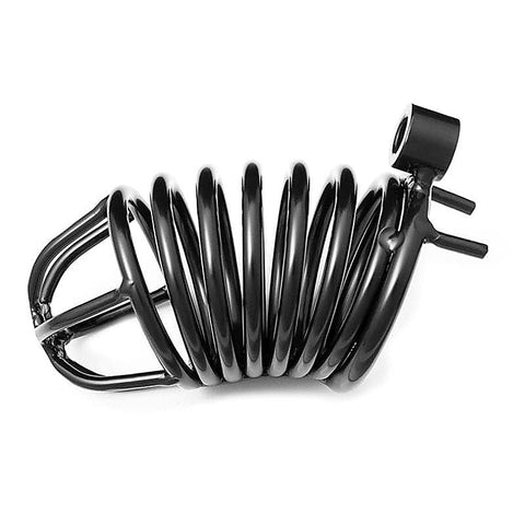 Premium Jail House Cock Cage Black by BDStyle - Male Chastity