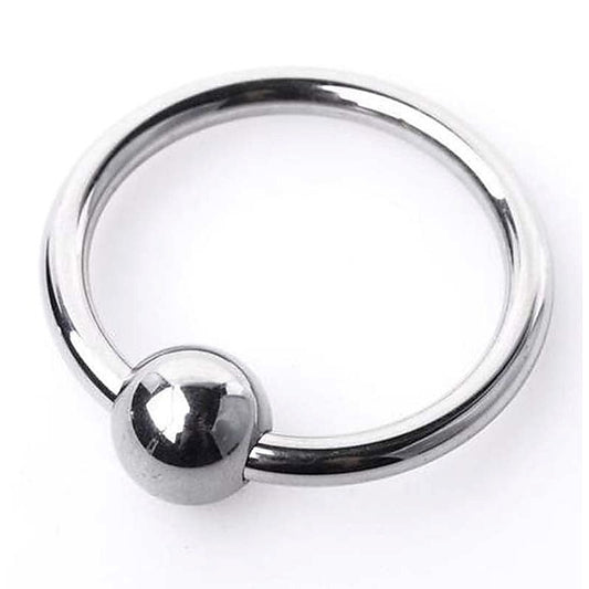 Steel Cock Glans Ring by BDStyle - Cock Rings