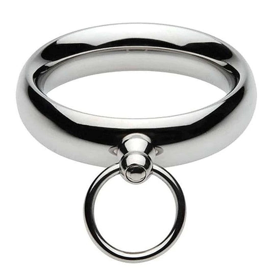 Lead Me Stainless Steel Cock Ring by BDStyle - Cock Rings