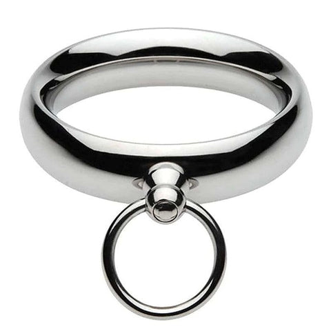 Lead Me Stainless Steel Cock Ring by BDStyle - Cock Rings