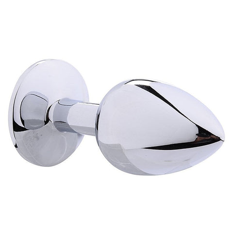 Attractive Metal Butt Plug Small by BDStyle - Steel Sex Toys