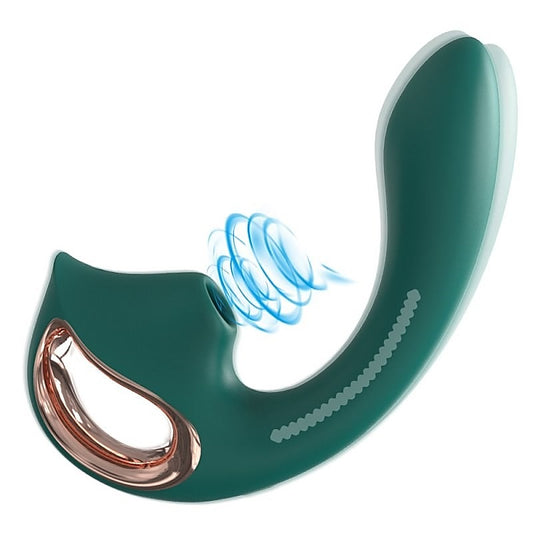 Clit Sucking Rechargeable G-Spot Vibrator by BDStyle - Rabbit Vibrators