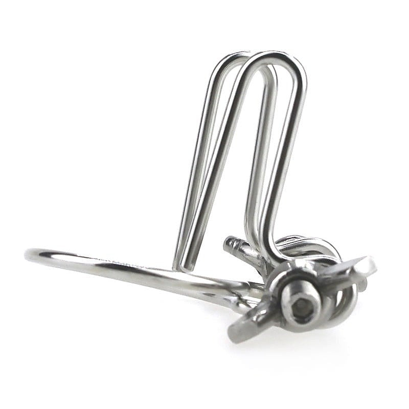 Meat Cleaver Stainless Steel Urethral Stretcher by BDStyle - Penis Plugs