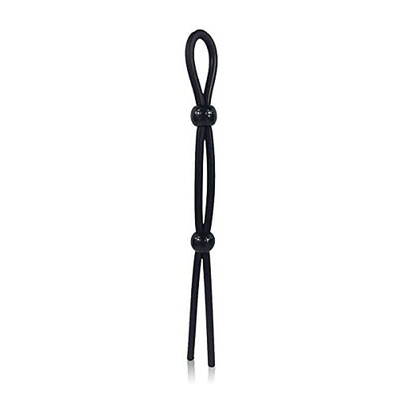 Premium Black Adjustable Penis Ties by BDStyle - Cock Rings