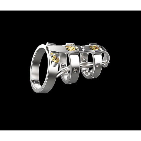 Premium Mechanical Chastity Cage by BDStyle - Male Chastity