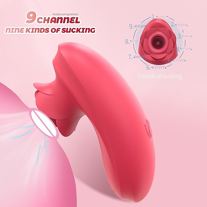 Clit Sucking Vibrator by BDStyle - Clit Ticklers and Pulsators