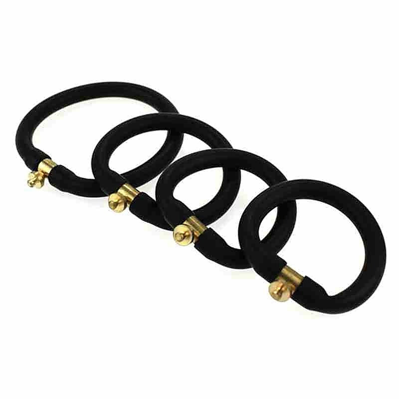 Electro-Stimulation Cock Ring Ensemble by BDStyle - Cock Rings