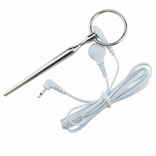Electric Shock Tapered Elephant Dart Penis Plug by BDStyle - Electro Sex