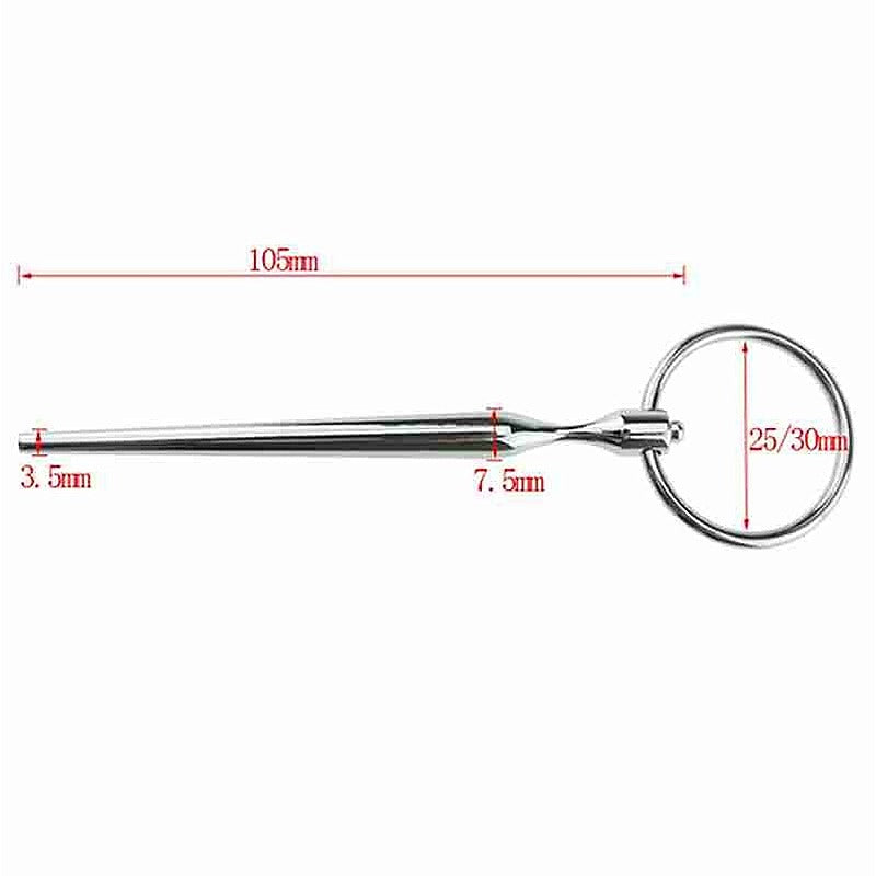 Electric Shock Tapered Elephant Dart Penis Plug by BDStyle - Electro Sex