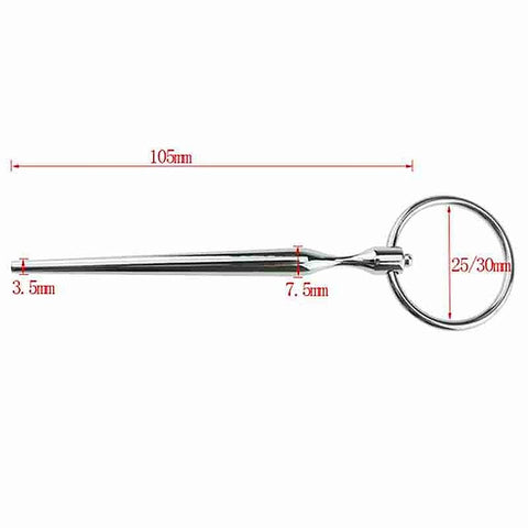 Electric Shock Tapered Elephant Dart Penis Plug by BDStyle - Electro Sex