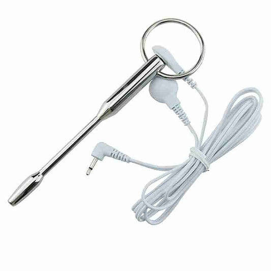 Electro Da Bomb Solid Metal Penis Plug by BDStyle - Electro Sex