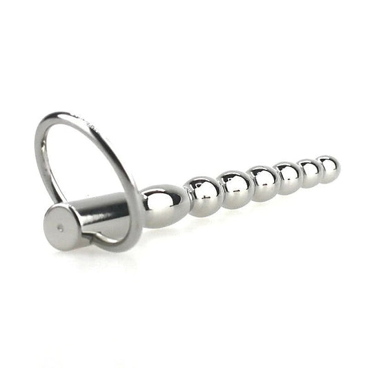 Steel Power Tools Penis Plug with Glans Ring by BDStyle - Penis Plugs