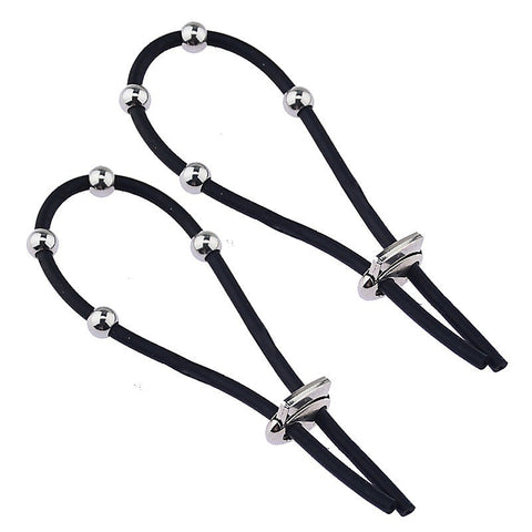 Cock Ball and Frenulum Electrostimulator Ties by BDStyle - Electro Sex