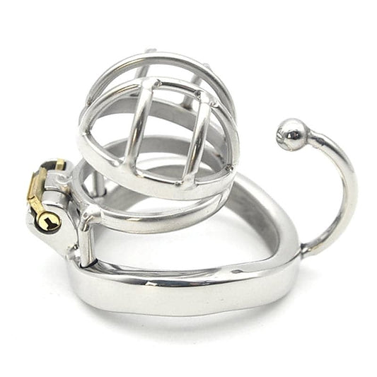 Ball Hook Condemned Penetration Cage by BDStyle - Male Chastity