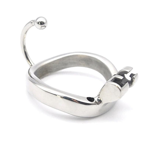 Ball Hook Condemned Penetration Cage by BDStyle - Male Chastity