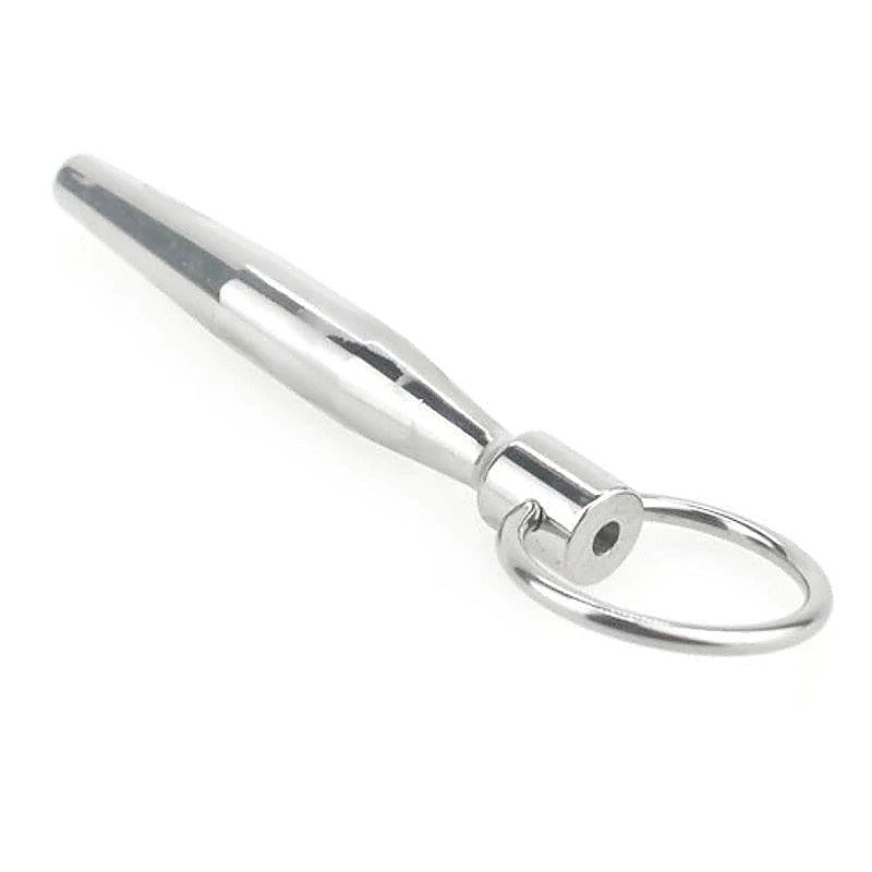 Tunnel Penis Plug with Pull Ring by BDStyle - Penis Plugs
