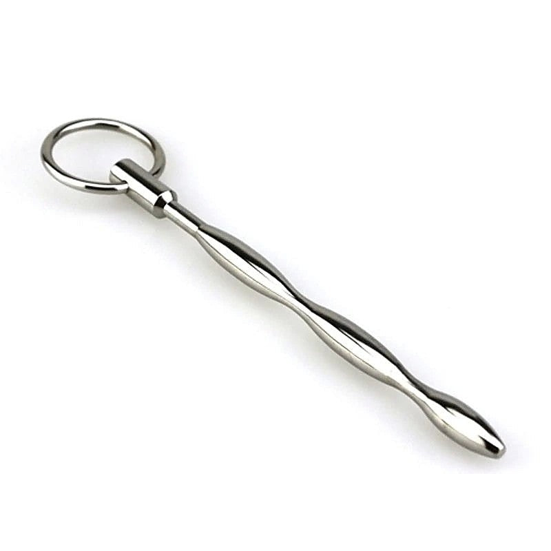 Premium Wavy Urethral Penis Plug by BDStyle - Penis Plugs