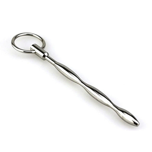 Wavy Urethral Stainless Steel Penis Plug by BDStyle - Penis Plugs