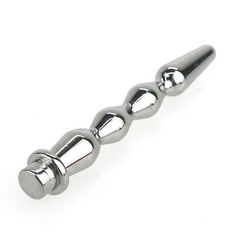 Solid Urethral Sound Penis Pin with Disc by BDStyle - Penis Plugs
