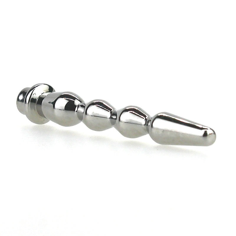 Solid Urethral Sound Penis Pin with Disc by BDStyle - Penis Plugs