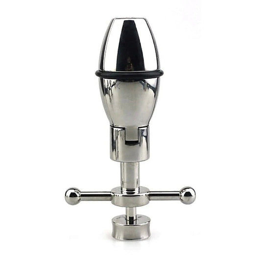 Master Series Trillium Steel Locking Anal Plug by BDStyle - Butt Plugs